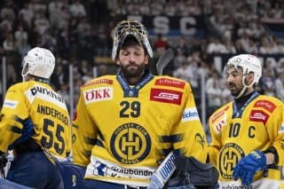 Sandro Aeschlimann va rester encore longtemps dans les Grisons KEYSTONE/ENNIO LEANZA